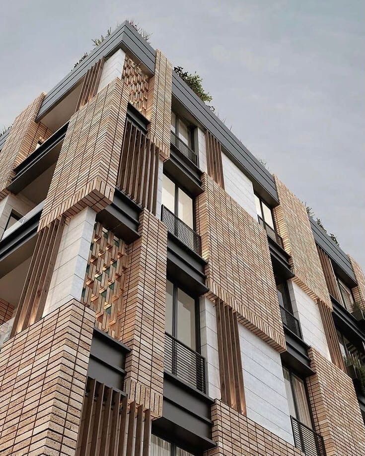نمای آجری